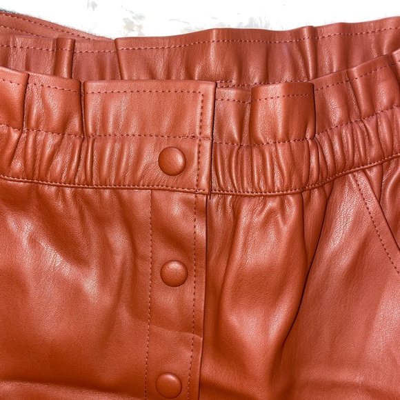 BB Dakota Belt So Real Faux Leather Skirt- NWT - Picture 5 of 16